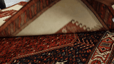 25766-Ghashgai Hand-Knotted/Handmade Persian Rug/Carpet Tribal/Nomadic/Authentic/Size: 9'9" x 5'4"