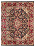 25791-Mashad Hand-Knotted/Handmade Persian Rug/Carpet Traditional Authentic/ Size: 13'1" x 9'9"/399cm x 297cm