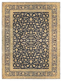 25795-Kashan Hand-Knotted/Handmade Persian Rug/Carpet Traditional/Authentic/Size: 13'10" x 10'8"