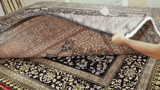 25796-Mashad Hand-Knotted/Handmade Persian Rug/Carpet Traditional Authentic/ Size: 13'0" x 9'9"/396cm x 217cm