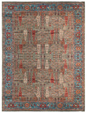 25837 - Royal Chobi Ziegler Hand-Knotted/Handmade Afghan Rug/Carpet Traditional/Authentic/Size: 12'0" x 8'10"/366cm x 269cm