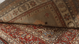 26014-Kazak Hand-Knotted/Handmade Afghan Rug/Carpet Tribal/Nomadic Authentic/ Size: 11'7" x 8'6"