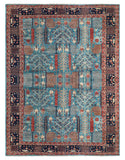 26114-Royal Chobi Ziegler Hand-knotted/Handmade Afghan Rug/Carpet Traditional Authentic/ Size: 11'8" x 8'9"/356cm x 267cm