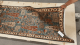 26121-Royal Chobi Ziegler Hand-knotted/Handmade Afghan Rug/Carpet Traditional Authentic/ Size: 19'7" x 2'5"/597cm x 74cm