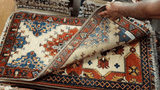 26164 -  Hand-knotted Contemporary Chobi Ziegler /Modern Carpet/Rug / Size: 3'1" x 1'6"