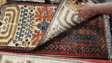 26165 -  Hand-knotted Contemporary Chobi Ziegler /Modern Carpet/Rug / Size:  3'3" x 1'6"/99cm x 46cm