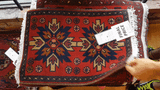 26214 - Khal Mohammad Afghan Hand-Knotted Authentic/Traditional/Rug/Size: 2'0" x 1'3"