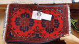 26232 - Khal Mohammad Afghan Hand-Knotted Authentic/Traditional/Rug/Size: 2'0" x 1'3"/61cm x 38cm
