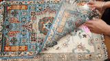 26283-Chobi Ziegler Hand-Knotted/Handmade Afghan Rug/Carpet Modern Authentic/Size: 2'9" x 1'8"/84cm x 51cm