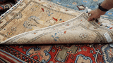 26310-Chobi Ziegler Hand-Knotted/Handmade Afghan Rug/Carpet Modern Authentic/Size: 3'0" x 1'9"/91cm x 53cm