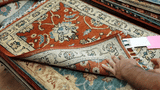 26315-Chobi Ziegler Hand-Knotted/Handmade Afghan Rug/Carpet Modern Authentic/Size: 2'8" x 2'0"/81cm x 61cm