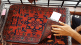 26397- Khal Mohammad Afghan Hand-Knotted Authentic/Traditional/Rug/Size: 2'1" x 1'3"