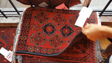 26401- Khal Mohammad Afghan Hand-Knotted Authentic/Traditional/Rug/Size: 2'0" x 1'3"