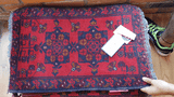 26467 - Khal Mohammad Afghan Hand-Knotted Authentic/Traditional/Rug/Size: 2'2" x 1'4"
