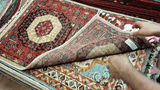 26488-Chobi Ziegler Hand-Knotted/Handmade Afghan Rug/Carpet Modern Authentic/Size: 2'9" x 1'8"
