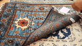 26493-Chobi Ziegler Hand-Knotted/Handmade Afghan Rug/Carpet Modern Authentic/Size: 3'0" x 2'0"