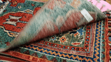26540-Chobi Ziegler Hand-Knotted/Handmade Afghan Rug/Carpet Modern Authentic/Size: 2'0" x 1'3"