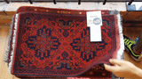 26585 - Khal Mohammad Afghan Hand-Knotted Authentic/Traditional/Rug/Size: 2'0" x 1'3"