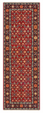 27431-Hamadan Hand-Knotted/Handmade Persian Rug/Carpet Tribal/Nomadic Authentic/ Size: 10'3" x 3'2"/312cm x 97cm
