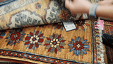26656 - Chobi Hand-Knotted/Handmade Afghan Tribal/Nomadic Authentic/Size: 2'0" x 1'3"