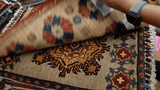 26676 -  Hand-knotted Contemporary Chobi Ziegler /Modern Carpet/Rug / Size: 2'0" x 1'3"