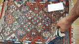 26681 -  Hand-knotted Contemporary Chobi Ziegler /Modern Carpet/Rug / Size: 2'0" x1'3"