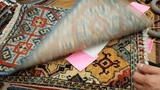 26683 -  Hand-knotted Contemporary Chobi Ziegler /Modern Carpet/Rug / Size: 2'0" x1'3"