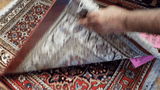 26720-Moud Handmade/Hand-Knotted Persian Rug/Traditional/Carpet Authentic/ Size/: 3'0" x 2'0"