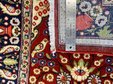 26741-Sarough Hand-Knotted/Handmade Persian Rug/Carpet Traditional Authentic/ Size: 3'1"x 2'3"
