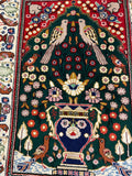 26747-Sarough Hand-Knotted/Handmade Persian Rug/Carpet Traditional Authentic/ Size: 3'3"x 2'4"