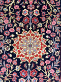 26752-Sarough Hand-Knotted/Handmade Persian Rug/Carpet Traditional Authentic/ Size: 3'7"x 2'4"