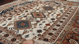 26758-Hamadan Hand-Knotted/Handmade Persian Rug/Carpet Tribal/Nomadic Authentic/ Size: 6'4" x 4'7"