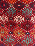 26785-Hamadan Hand-Knotted/Handmade Persian Rug/Carpet Tribal/Nomadic Authentic/ Size: 2'8" x 2'5"