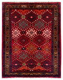 26785-Hamadan Hand-Knotted/Handmade Persian Rug/Carpet Tribal/Nomadic Authentic/ Size: 2'8" x 2'5"