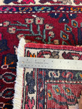 26789-Hamadan Hand-Knotted/Handmade Persian Rug/Carpet Tribal/Nomadic Authentic/ Size: 3'6" x 1'11"