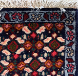 26818-Senneh Hand-Knotted/Handmade Persian Rug/Carpet Tribal/Nomadic Authentic/Size: 3'0" x 2'1"