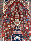 26819-Sarough Hand-Knotted/Handmade Persian Rug/Carpet Traditional Authentic/ Size: 3'1"x 2'0"