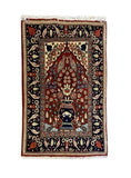 26819-Sarough Hand-Knotted/Handmade Persian Rug/Carpet Traditional Authentic/ Size: 3'1"x 2'0"