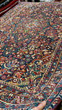 27036-Sarough Hand-Knotted/Handmade Persian Rug/Carpet Traditional Authentic/ Size: 6'5"x 4'3"/196cm x 130cm