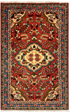 27185-Hamadan Hand-Knotted/Handmade Persian Rug/Carpet Tribal/Nomadic Authentic/ Size: 3'11" x 2'5"/120cm x 74cm
