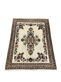 27186-Kashan Hand-Knotted/Handmade Persian Rug/Carpet Traditional/Authentic/Size: 3'6" x 2'10" /108cm x 87cm