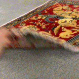 27187-Kashan Hand-Knotted/Handmade Persian Rug/Carpet Traditional/Authentic/Size: 3'3" x 2'2" /100cm x 66cm