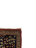 27190-Ghom Hand-knotted/Handmade Persian Rug/Carpet Traditional Authentic/ Size: 3'1" x 2'1"/94cm x 64cm