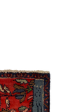 27192-Hamadan Hand-Knotted/Handmade Persian Rug/Carpet Tribal/Nomadic Authentic/ Size: 4'4" x 2'8"/131cm x 81cm