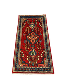 27194-Hamadan Hand-Knotted/Handmade Persian Rug/Carpet Tribal/Nomadic Authentic/ Size: 4'5" x 2'5"/135cm x 74cm