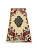 27197-Hamadan Hand-Knotted/Handmade Persian Rug/Carpet Tribal/Nomadic Authentic/ Size: 5'0" x 2'7"/153cm x 79cm