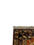27199- Tabriz Persian Hand-knotted Carpet Authentic/Traditional Carpet/Rug/Size: 3'6" x 2'2"/107cm x 66cm