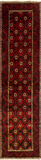 27202- Royal Balutch Persian Hand-knotted Authentic/Nomadic/Tribal Rug/Carpet/ Size: 7'1" x 1'10"/215cm x 57cm