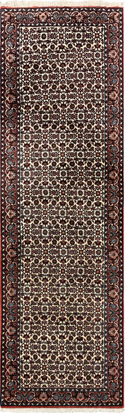 27204-Bidjar Hand-Knotted/Handmade Persian Rug/Carpet Traditional/ Authentic/ Size: 7'8"x 2'4"/233cm x 71cm