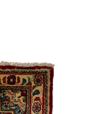 27215-Hamadan Hand-Knotted/Handmade Persian Rug/Carpet Tribal/Nomadic Authentic/ Size: 3'0" x 2'4"/90cm x 70cm